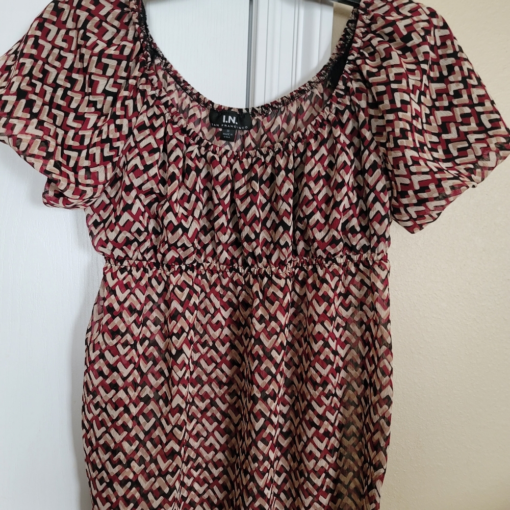Patterned nice blouse